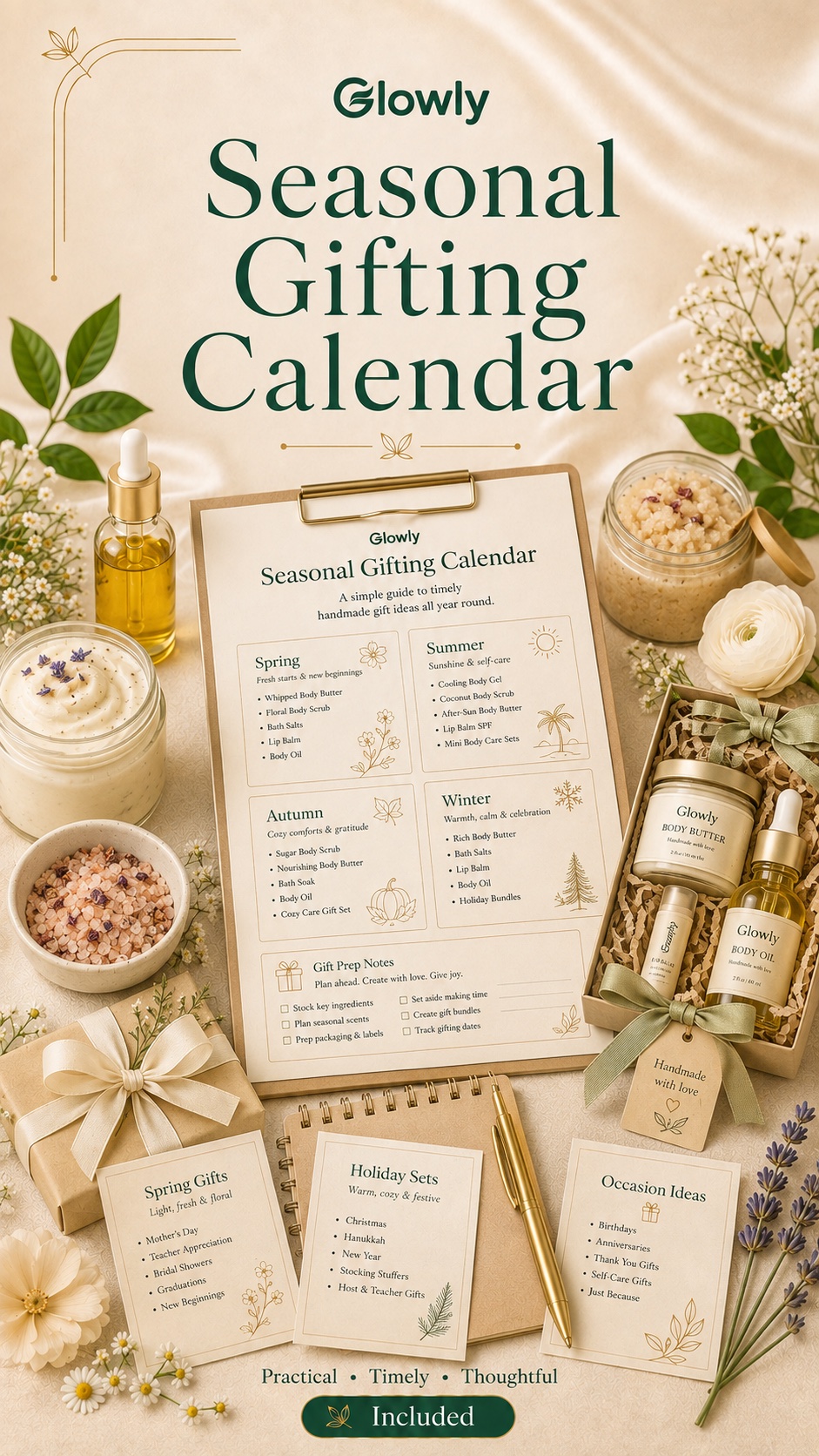 Seasonal Self-Care and Gifting Calendar