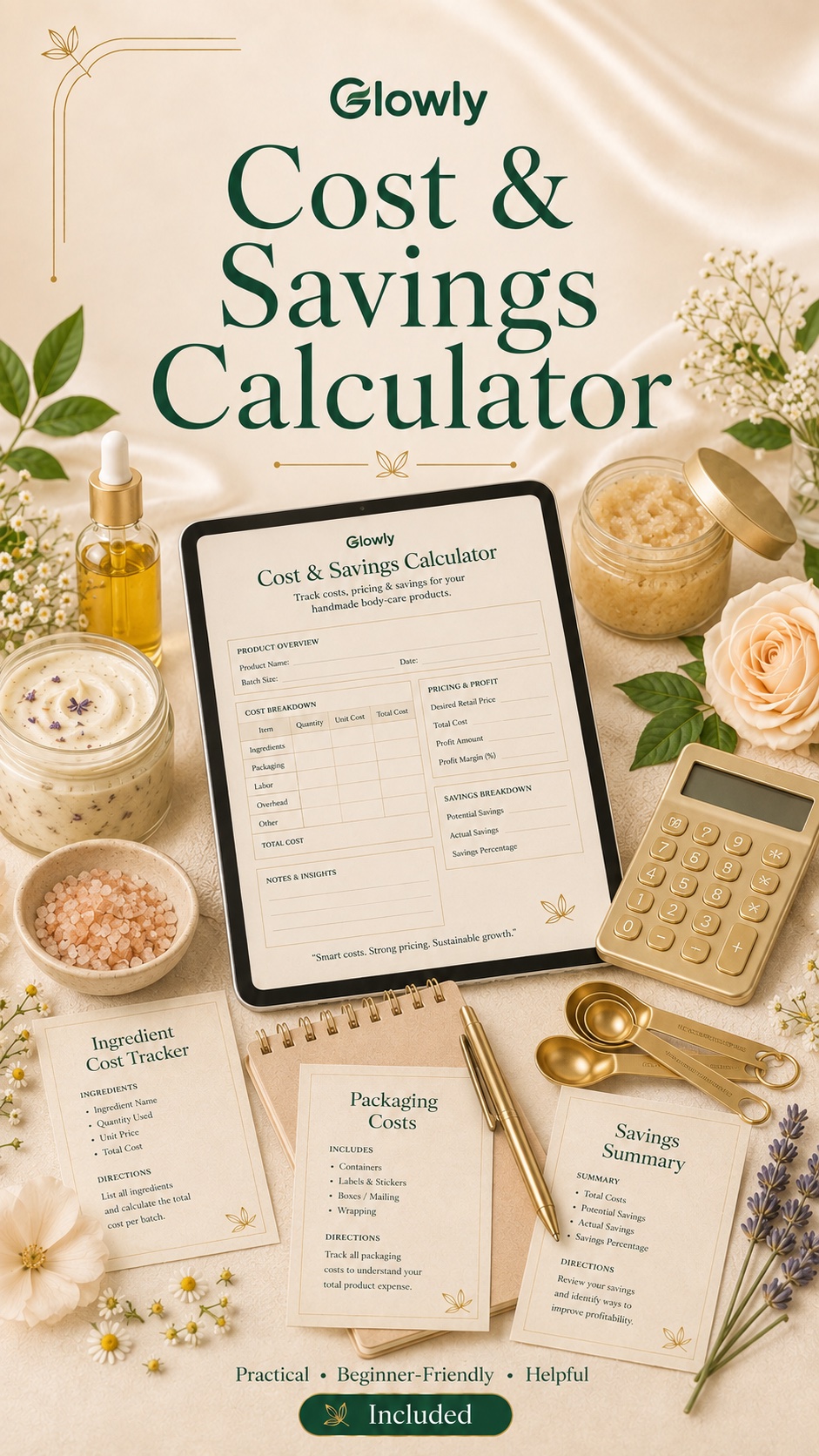 Cost and Savings Calculator