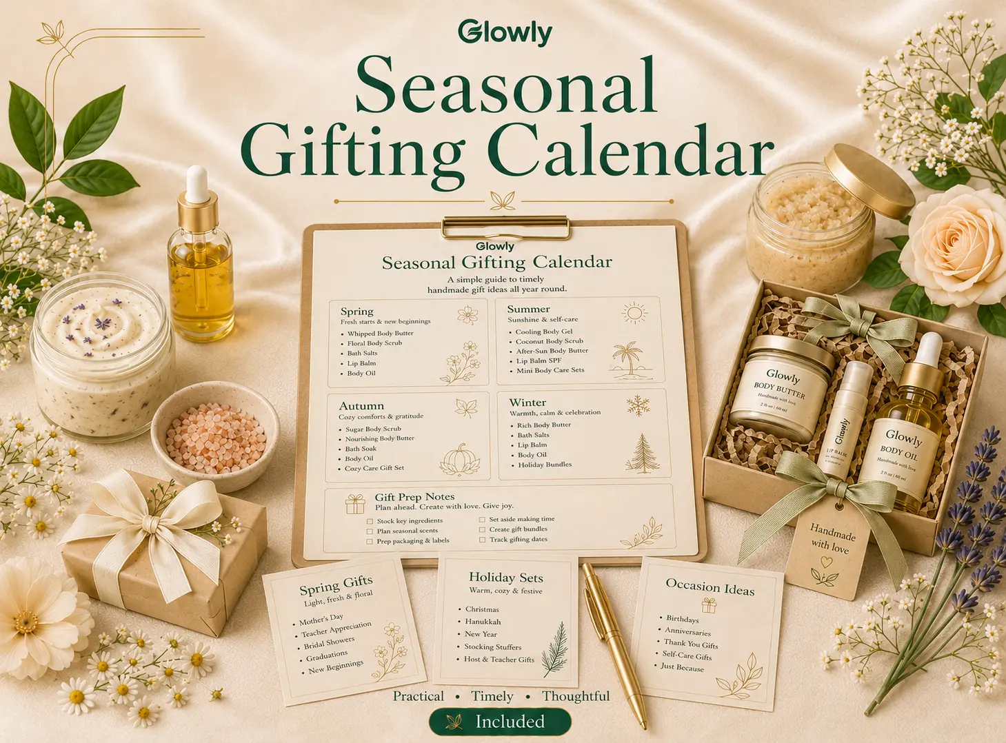 Seasonal Self-Care and Gifting Calendar