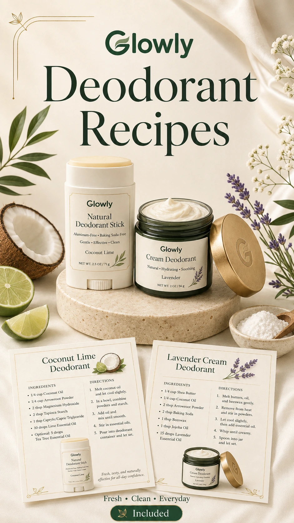 Deodorant Recipes