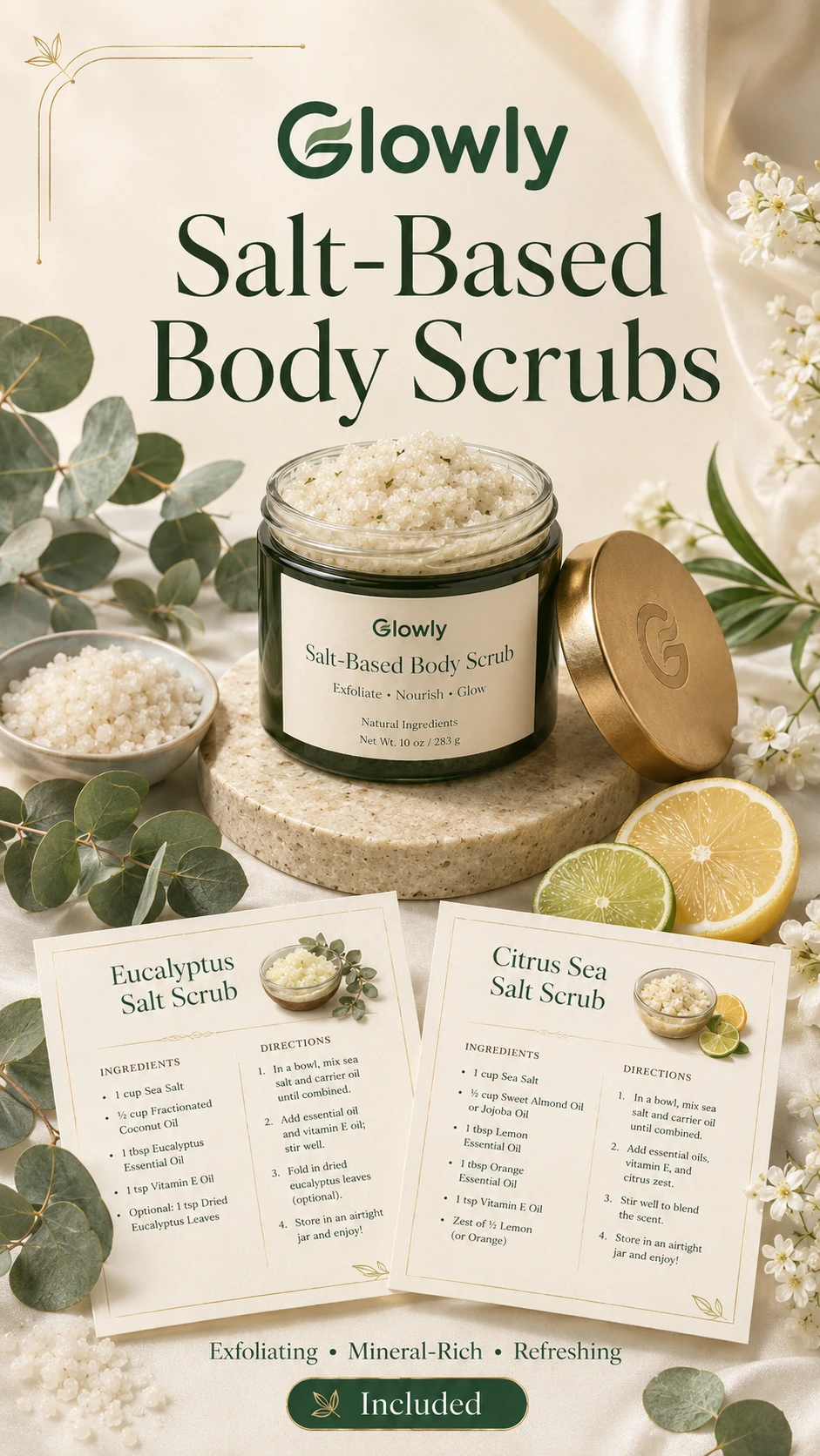 Salt-Based Body Scrubs